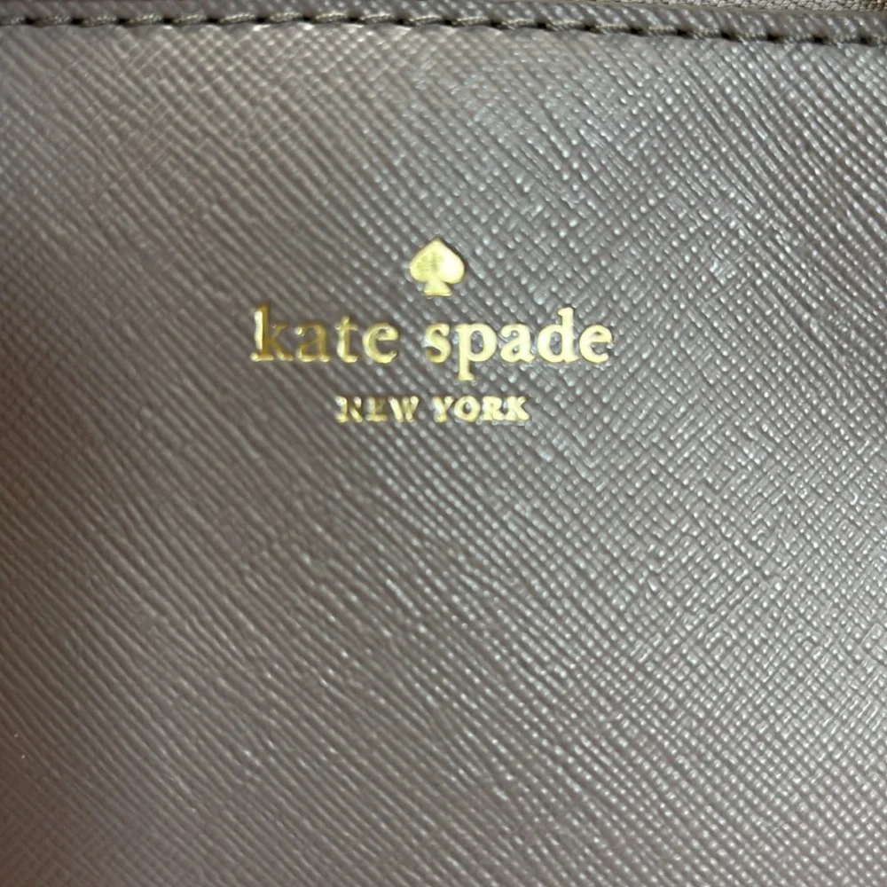 Kate Spade Ina Greta Court Cityscape Satchel Crossbody in Grey/ Glitter - Picture 2 of 11